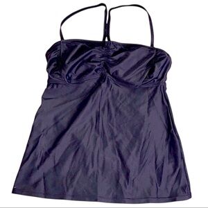 Athleta Tankini‎ Swim Top Navy Small 32 D/DD